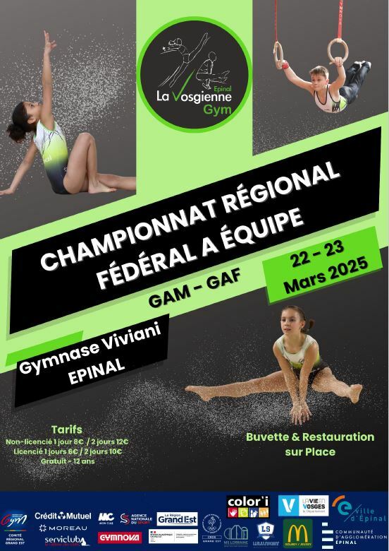 GAM-GAF  - Région Eq Fed A & A Reg - Epinal - 22 & 23.03.2025