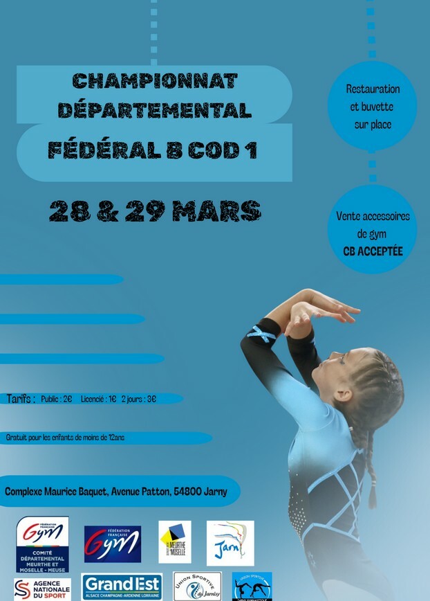 GAF 54 - COD 1 Fed B - Jarny - 28 & 29.03.2026