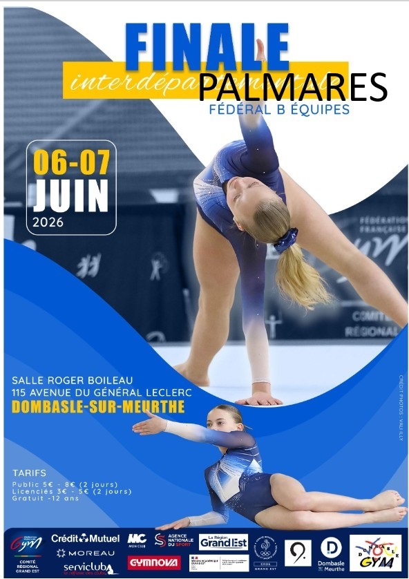 Palmares GAF Indiv & Eq - Interdep Fed B - Dombasle - 06 & 07.06.2026