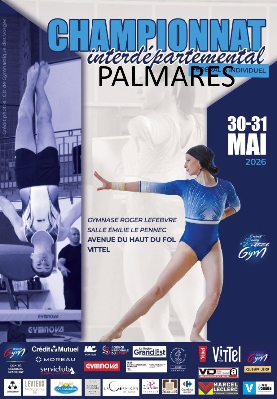 Palmares GAM-GAF - Interdep Indiv Fed A - Vittel - 30 & 31.05.2026