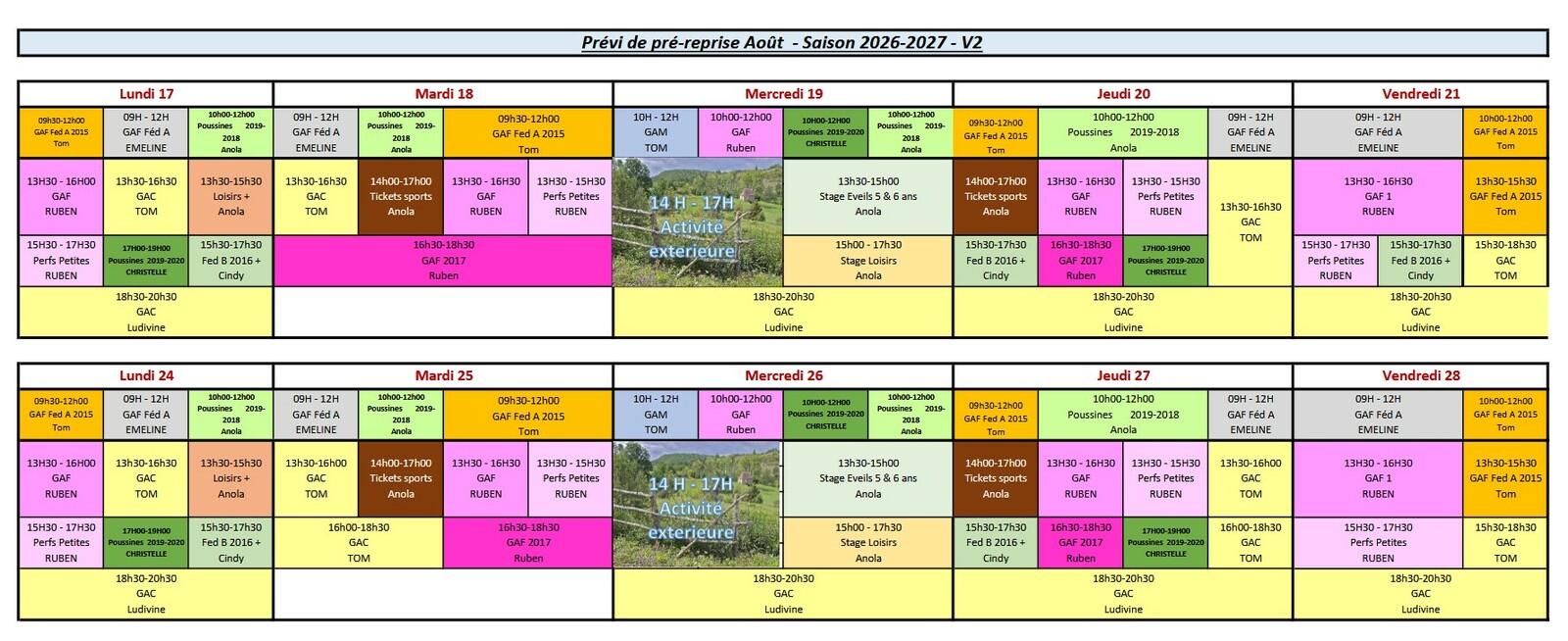 Planning Pré-reprise 2026-2027 - V2