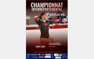 Palmares GAF-Interdep Eq Perfs - Longwy - 14 &amp; 15.03.2026