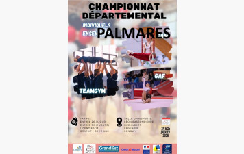 Palmares GAM-GAF-TEAM 54 - Longwy les 24 &amp; 25.01.2026