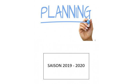 Planning Général 2019-2020